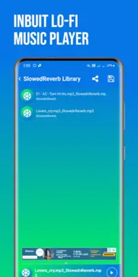 Lo-Fi Music Maker SlowedReverb android App screenshot 1